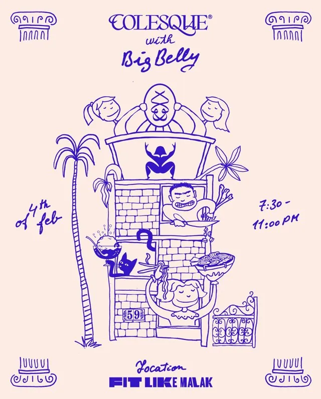 Poster: Colesque with Big Belly